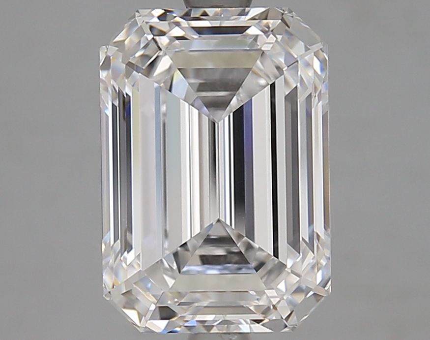 Diamant Émeraude 4.04 ct - Couleur D - Pureté VVS2