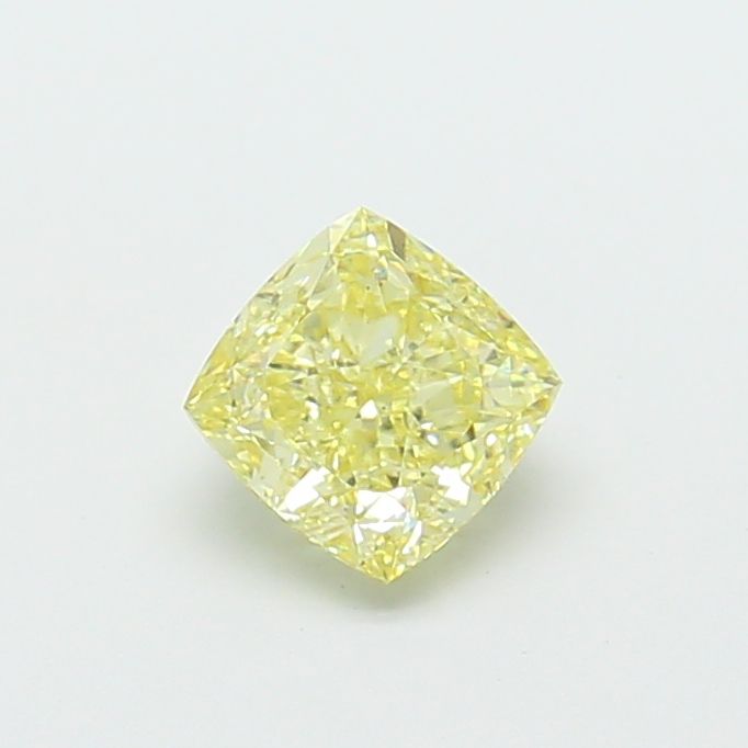 1.54 CT Fancy Yellow CUSHION MODIFIED
