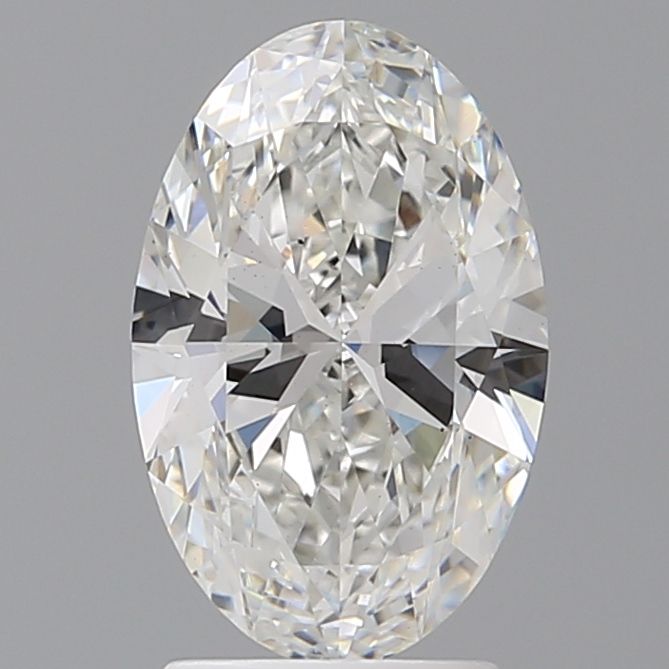 2.50 ct. oval Lab Grown Diamond front image