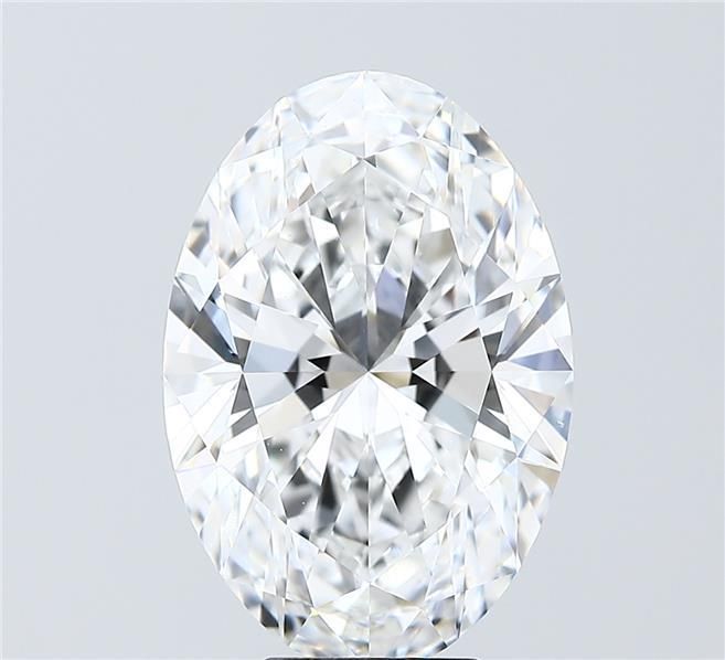 6.03 ct. oval Lab Grown Diamond front image