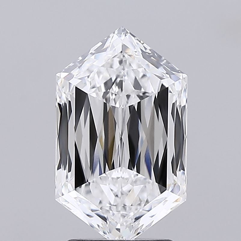 2.52 ct lab-grown Hexagonal Diamond