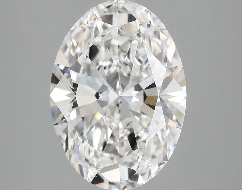 3.02 ct. oval Lab Grown Diamond front image