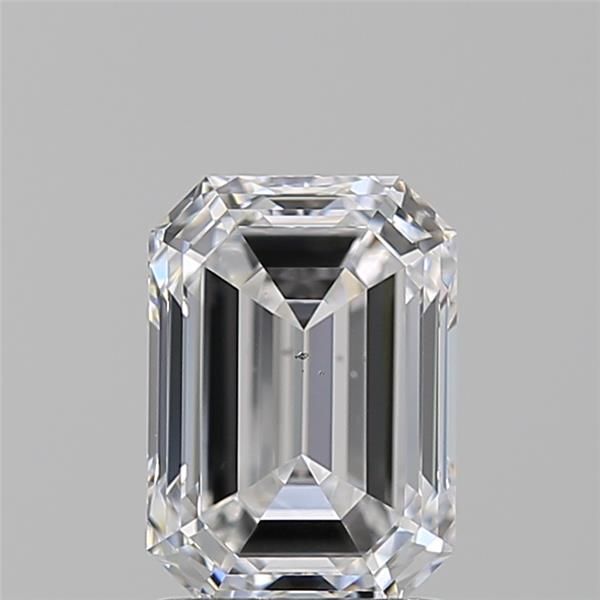 1.55 ct. emerald Lab Grown Diamond front image