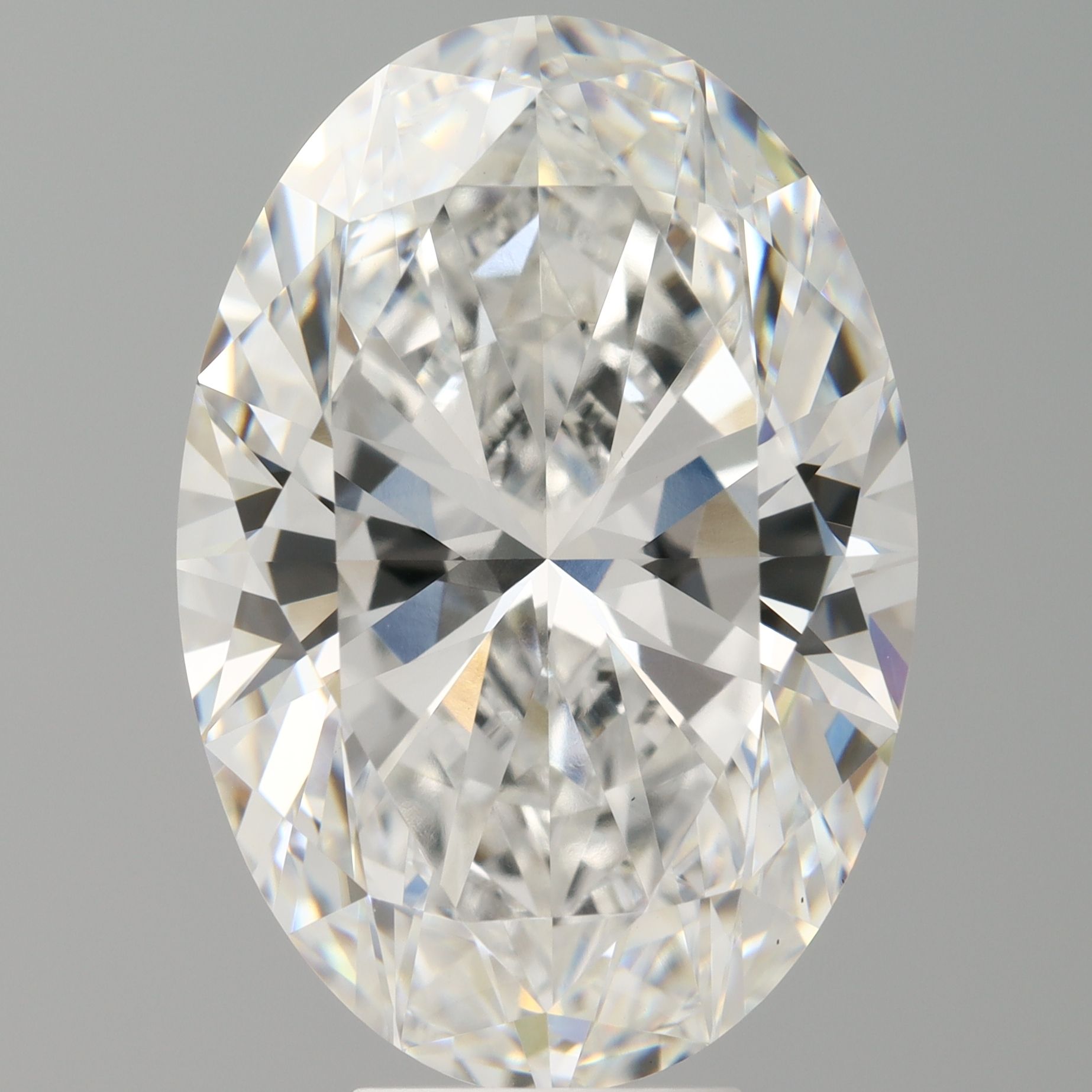 8.55 ct. oval Lab Grown Diamond front image