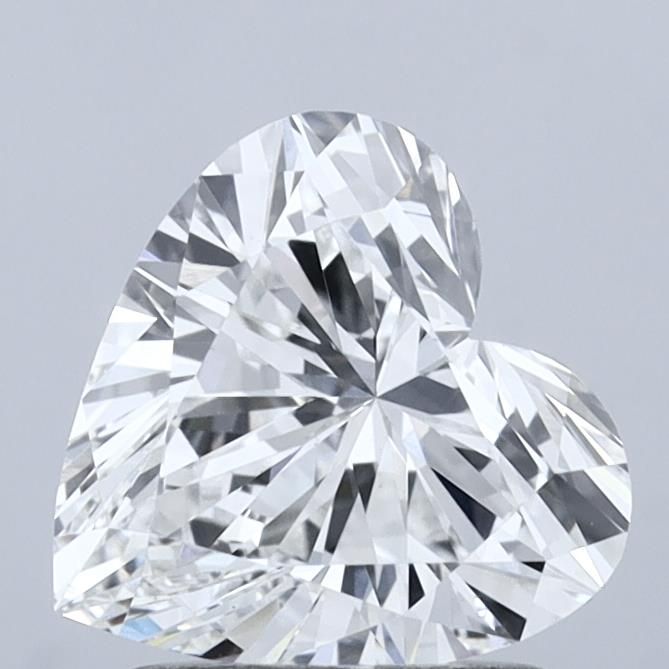 1.5 ct lab-grown Heart Diamond