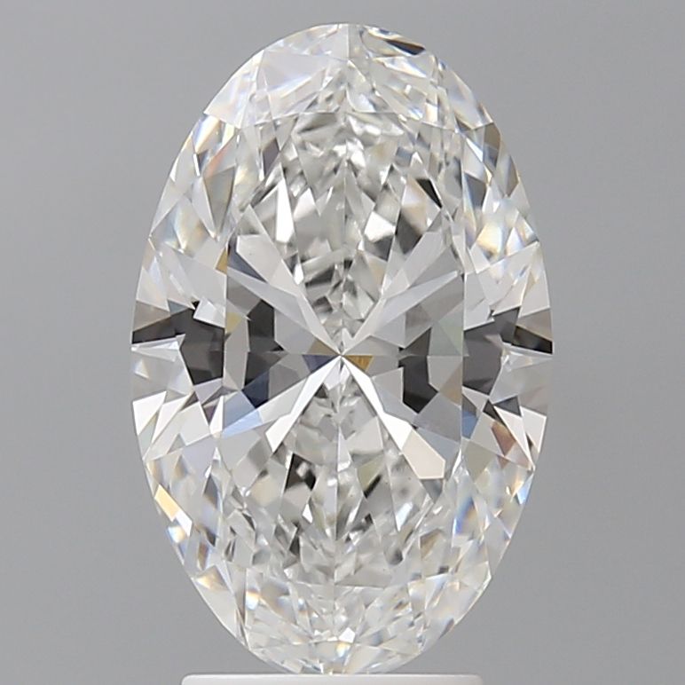 3.50 ct. oval Lab Grown Diamond front image