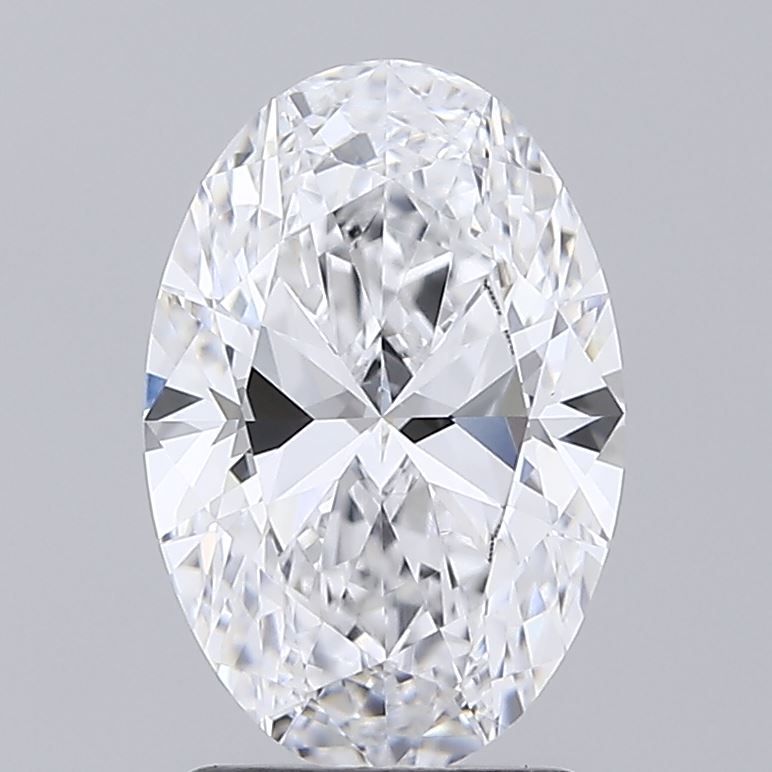 2.09 ct. oval Lab Grown Diamond front image