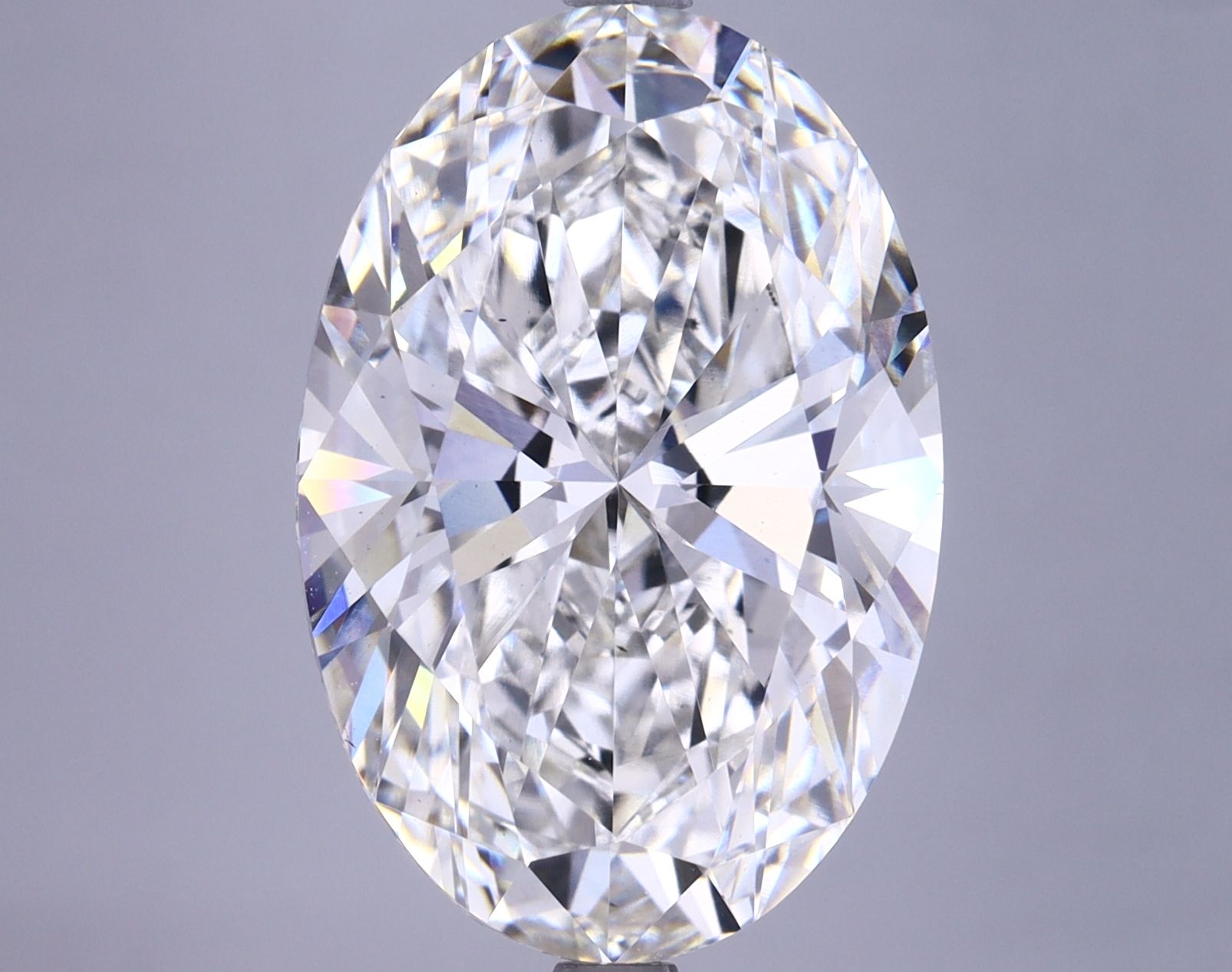 8.96 ct. oval Lab Grown Diamond front image