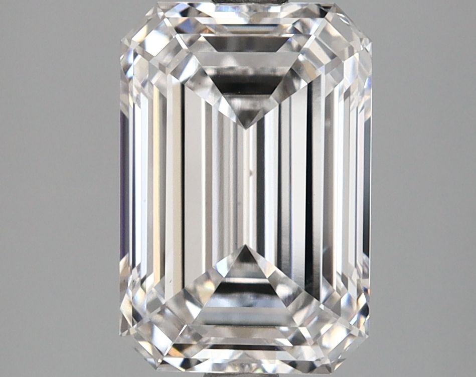 3.10 ct. emerald Lab Grown Diamond front image