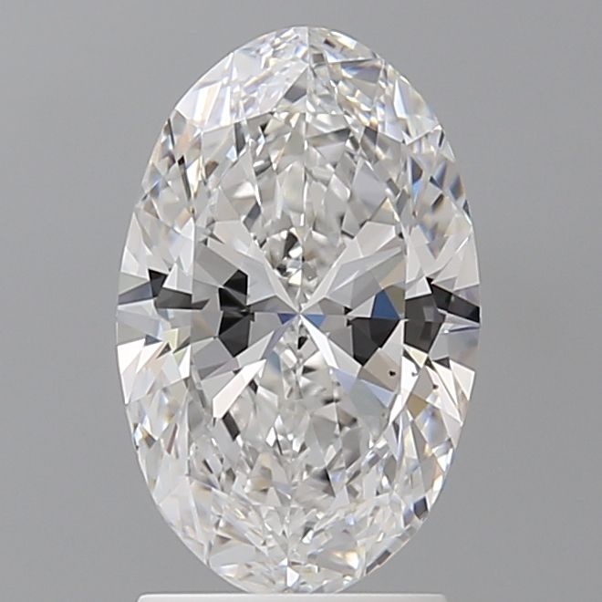 2.07 ct. oval Lab Grown Diamond front image