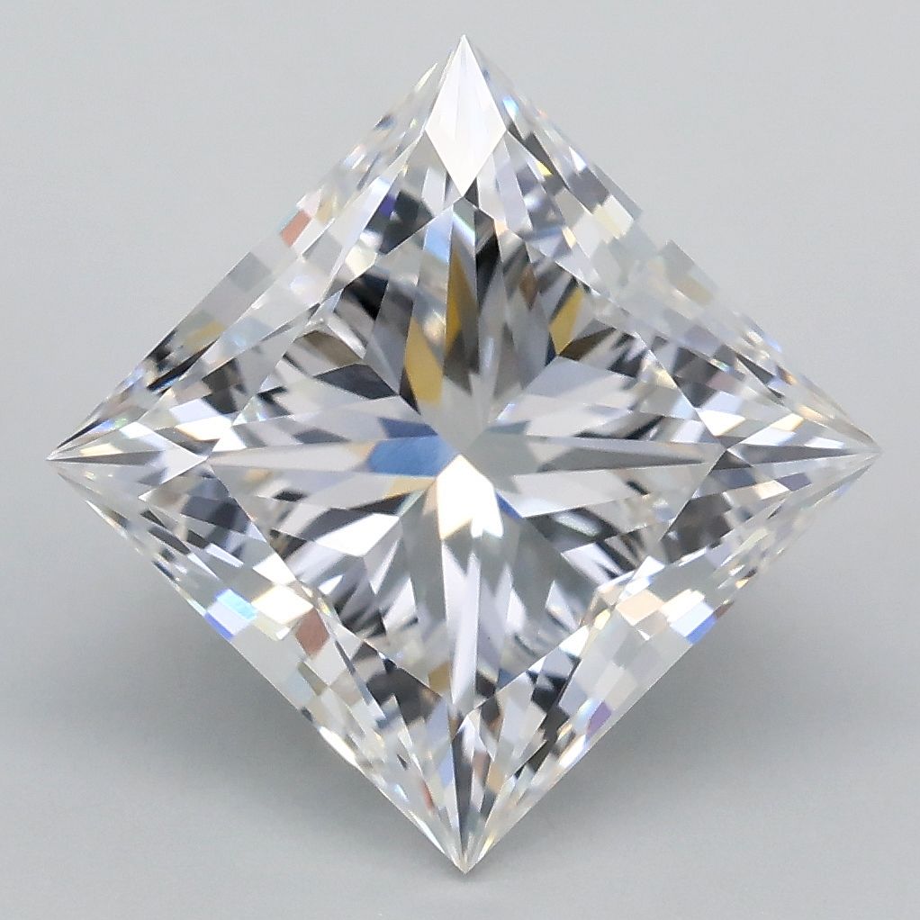 4.06 ct. princess Lab Grown Diamond front image