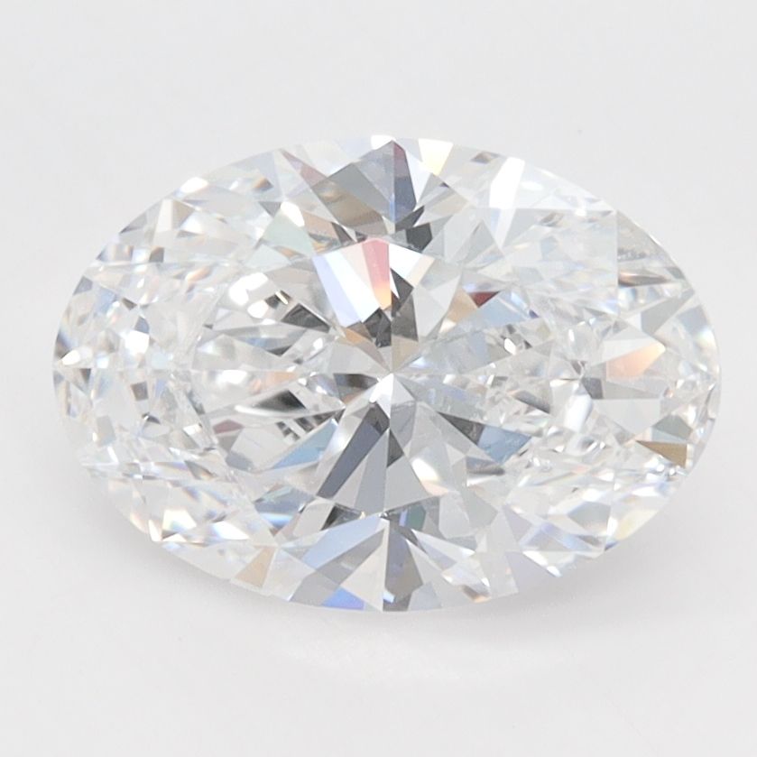 2.10 ct. oval Lab Grown Diamond front image