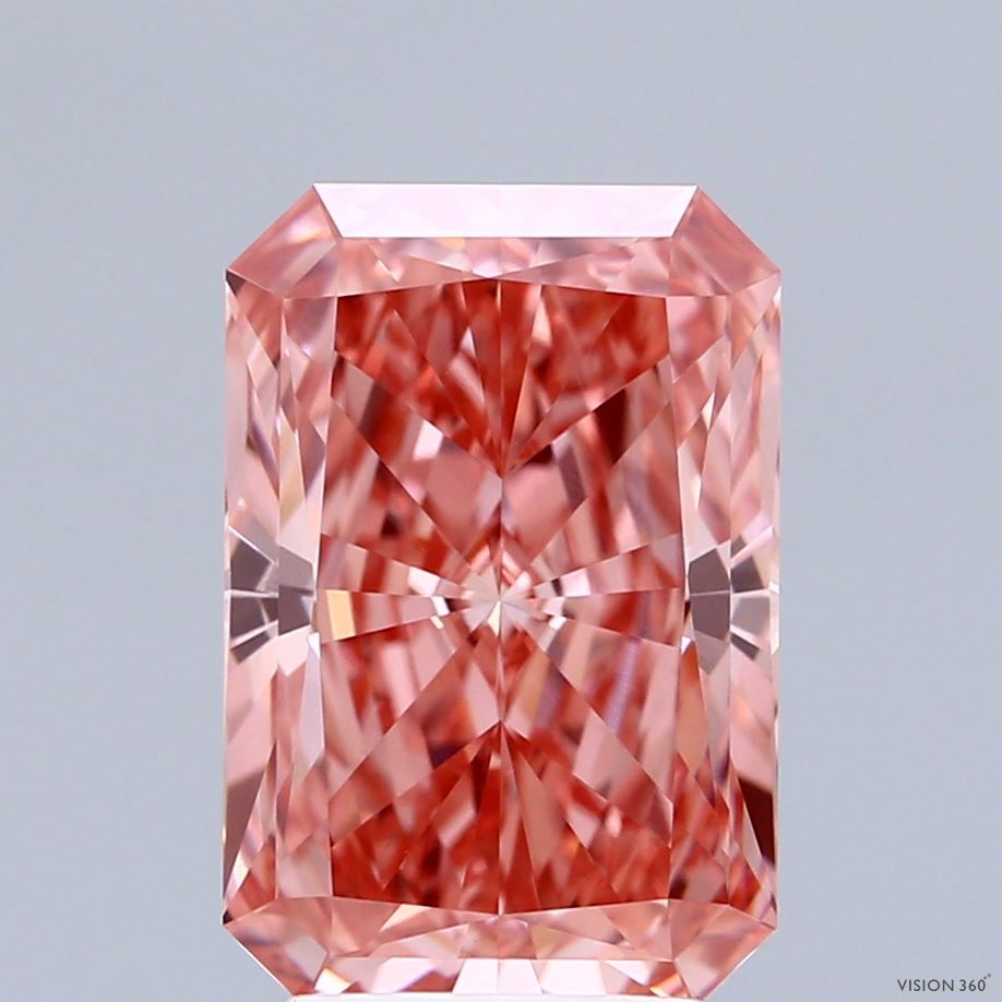 3.76 ct. radiant Lab Grown Diamond front image