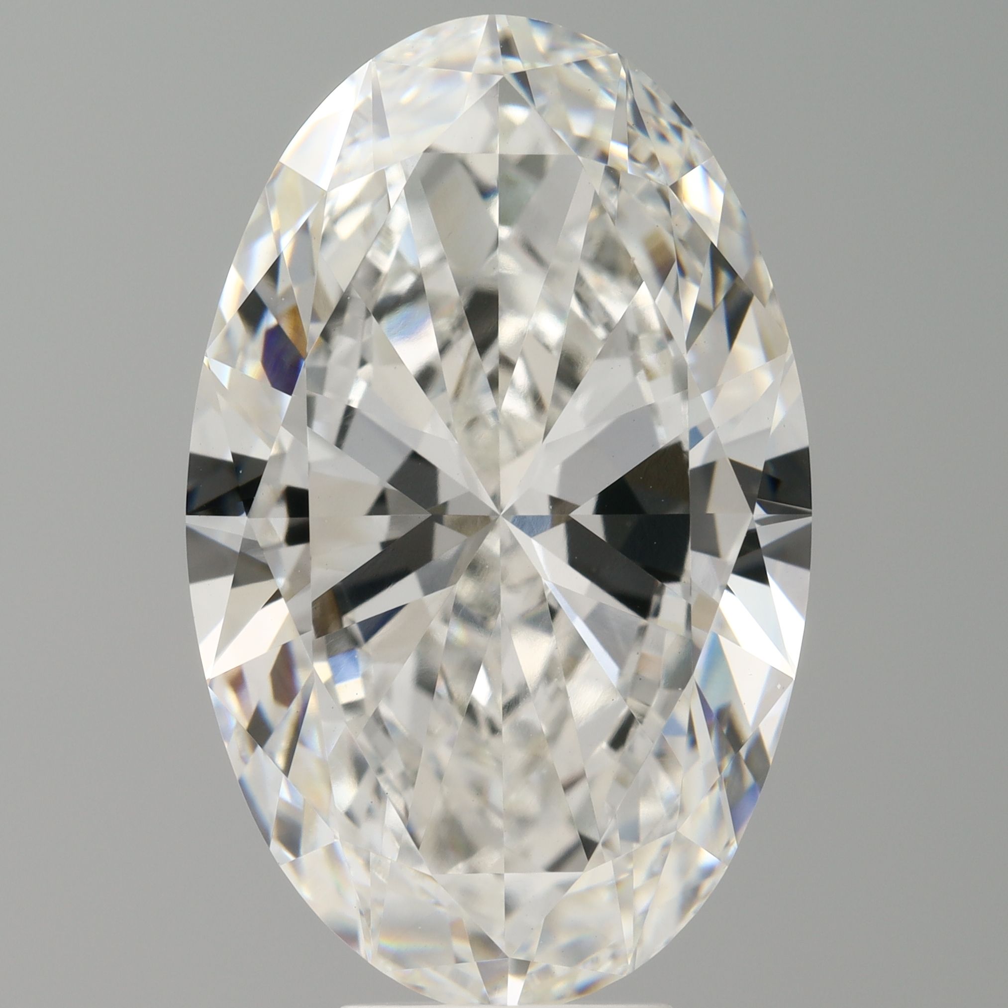 8.05 ct. oval Lab Grown Diamond front image
