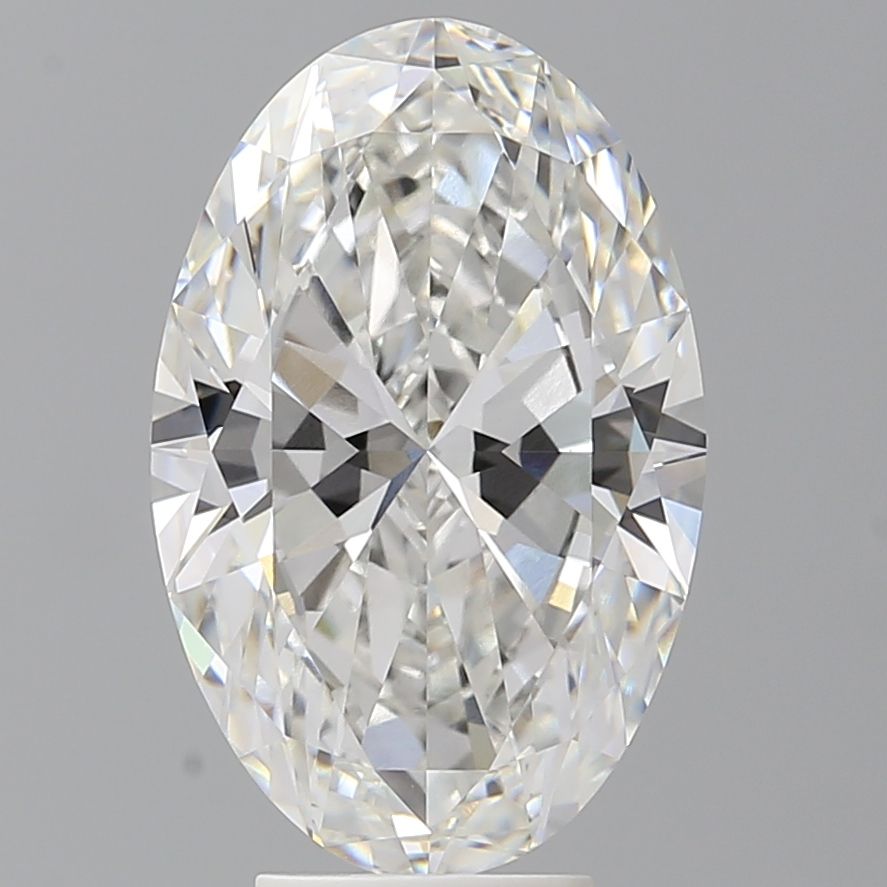 5.54 ct. oval Lab Grown Diamond front image