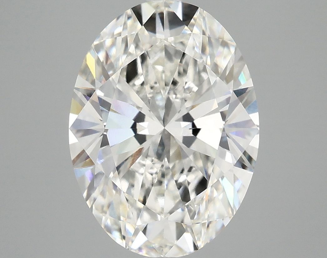 3.93 ct. oval Lab Grown Diamond front image