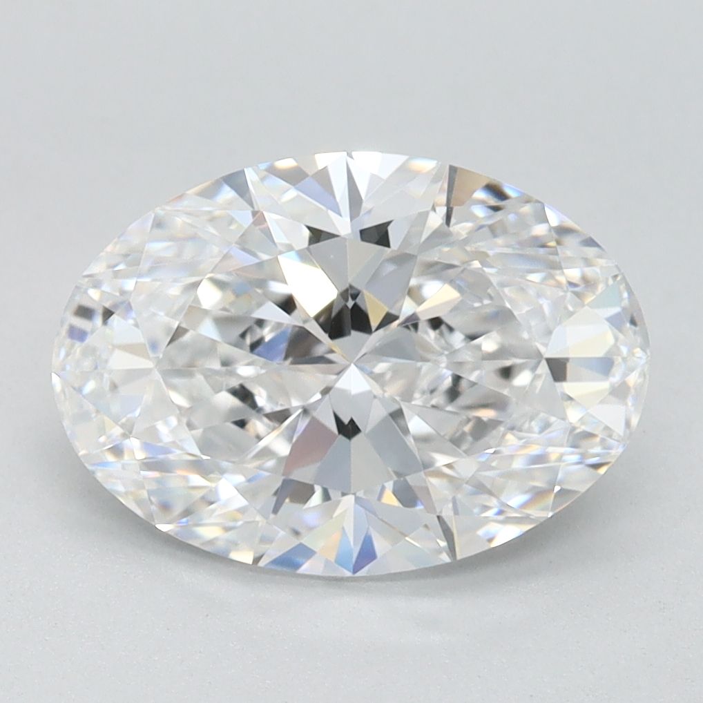 2.10 ct. oval Lab Grown Diamond front image