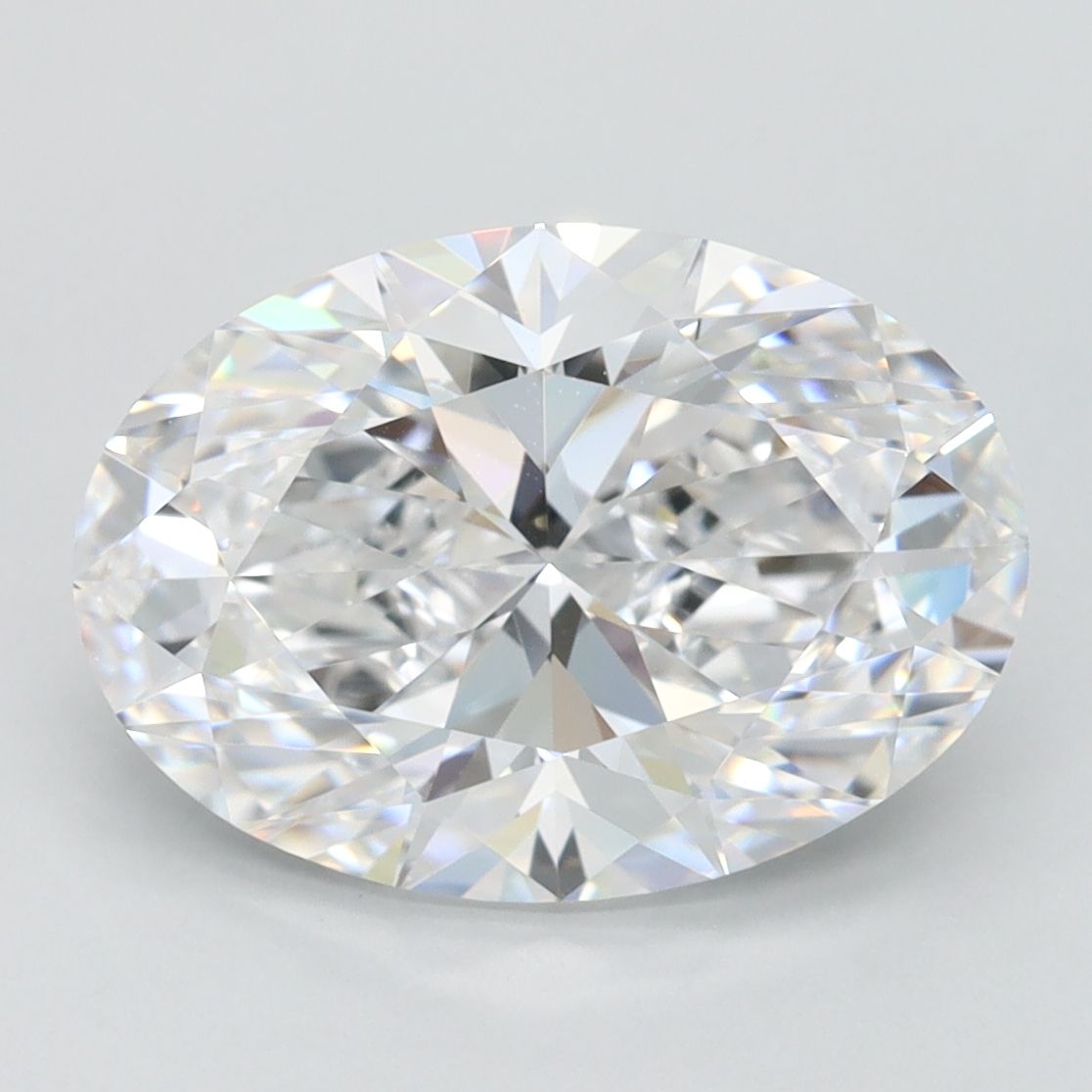 3.19 ct. oval Lab Grown Diamond front image