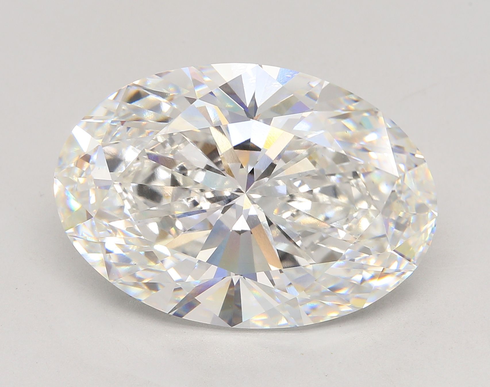 20.84 ct. oval Lab Grown Diamond front image