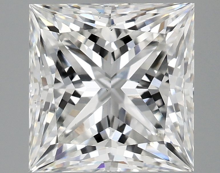3.09 ct. princess Lab Grown Diamond front image