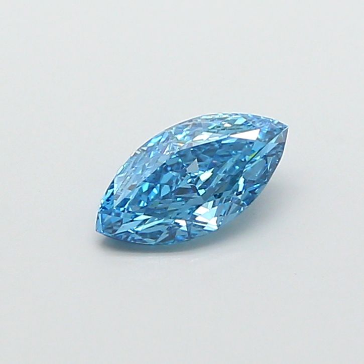 1.0 CT Fancy Vivid Blue MARQUISE