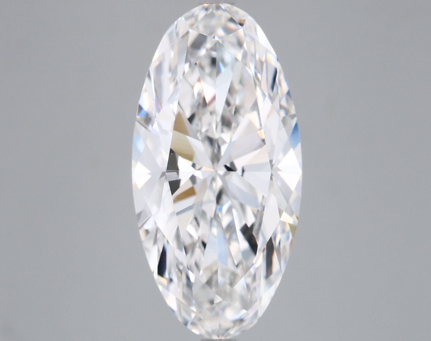 5.16 ct. oval Lab Grown Diamond front image