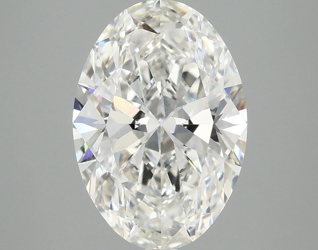 3.92 ct. oval Lab Grown Diamond front image
