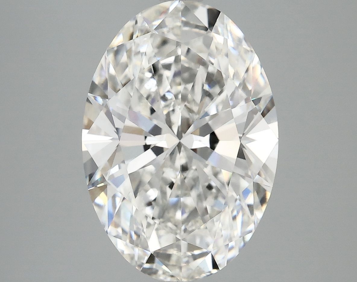 5.03 ct. oval Lab Grown Diamond front image