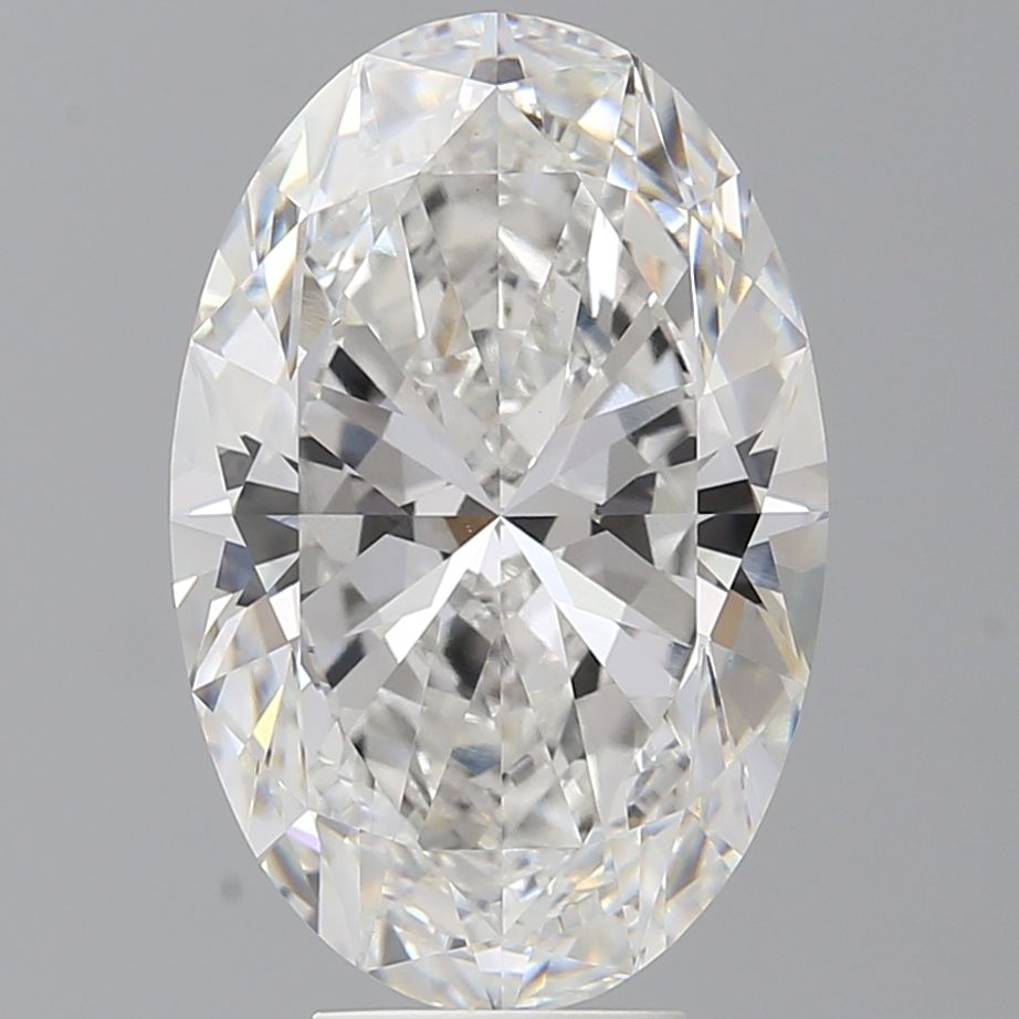 7.08 ct. oval Lab Grown Diamond front image