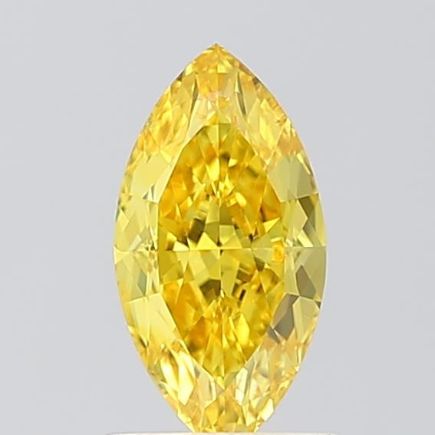 1.01 CT Fancy Vivid Yellow MARQUISE