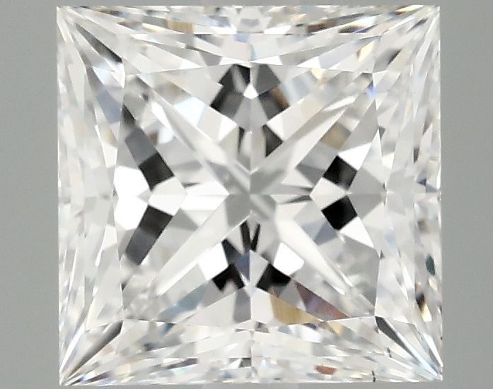 3.10 ct. princess Lab Grown Diamond front image