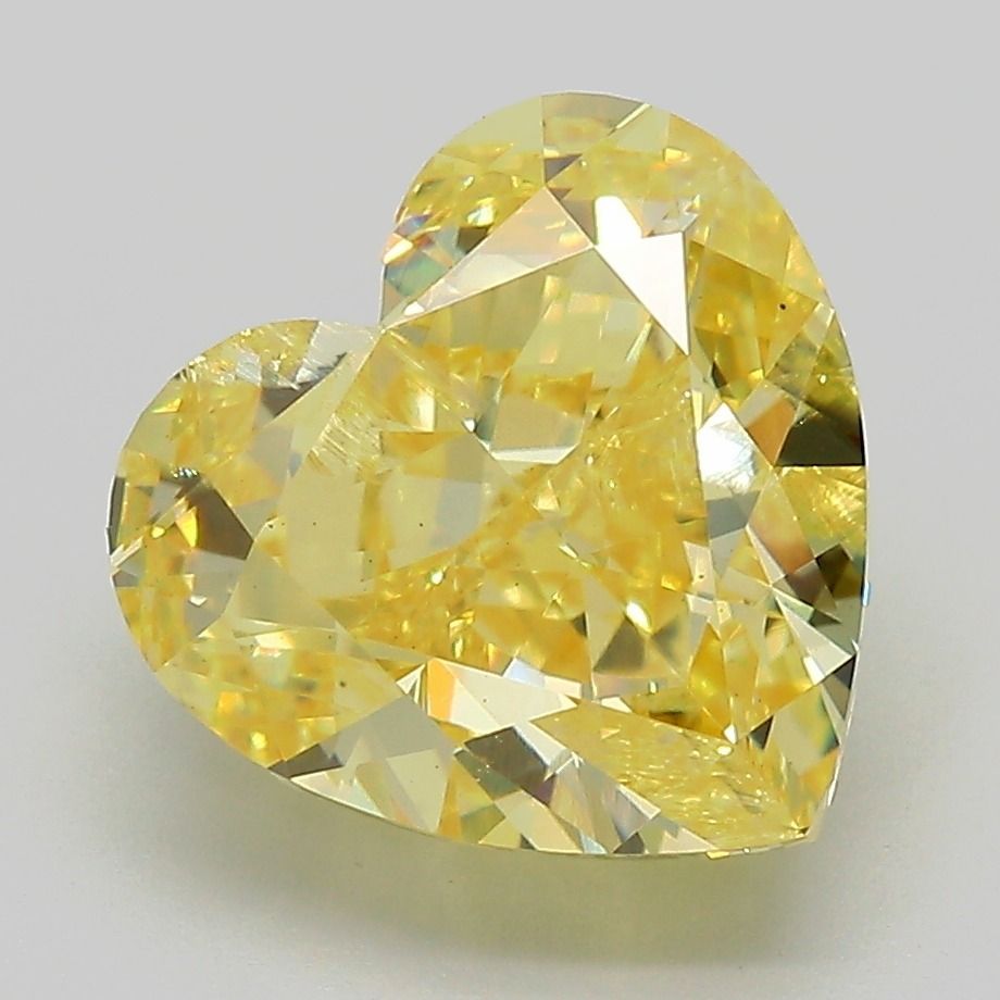 5.46 ct. heart Lab Grown Diamond front image