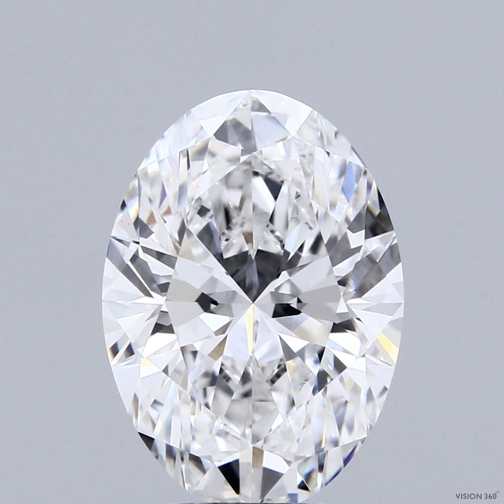 4.01 ct. oval Lab Grown Diamond front image