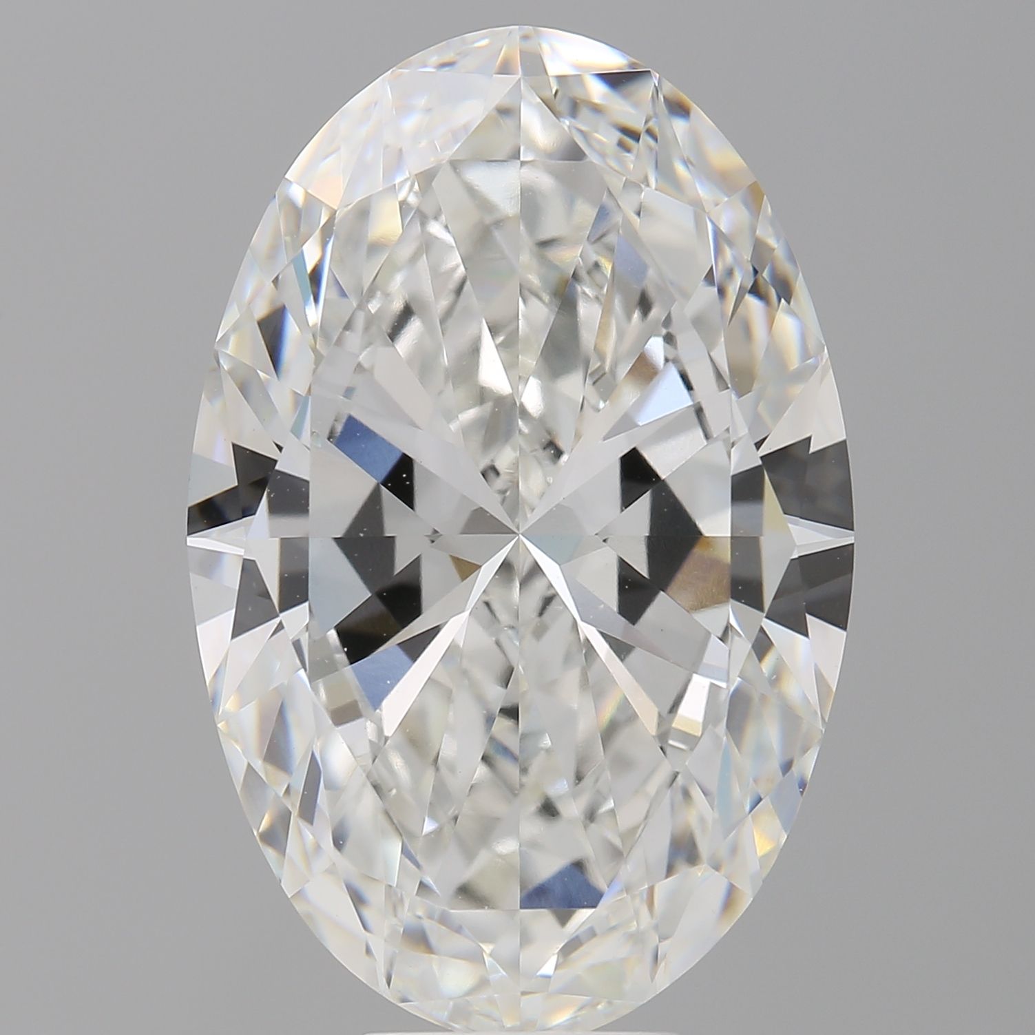 10.02 ct. oval Lab Grown Diamond front image