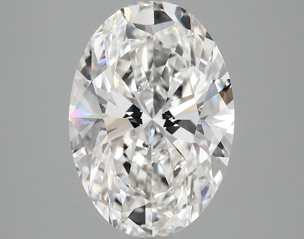 2.98 ct. oval Lab Grown Diamond front image