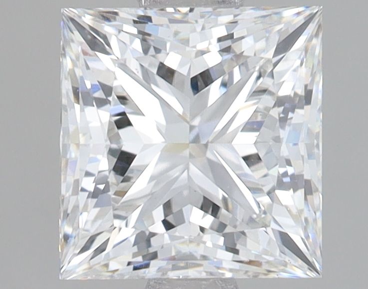 1.55 ct lab-grown Princess Diamond