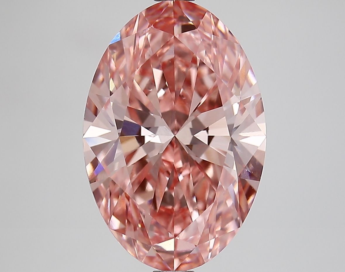 4.13 ct. oval Lab Grown Diamond front image