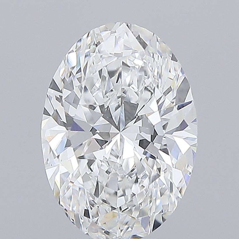 5.00 ct. oval Lab Grown Diamond front image