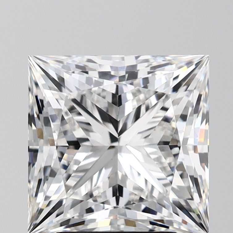 4.04 ct. princess Lab Grown Diamond front image