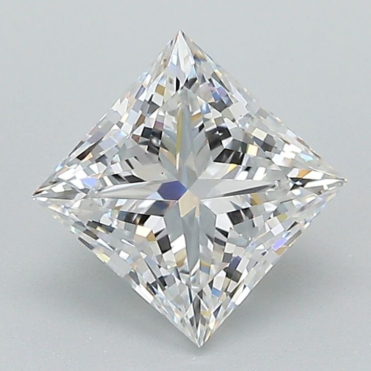 1.57 ct. princess Lab Grown Diamond front image