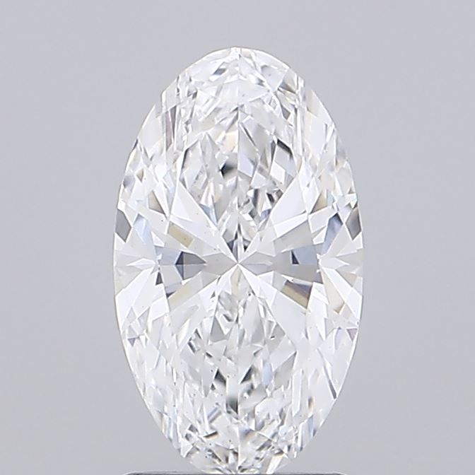 1.00 ct. oval Lab Grown Diamond front image