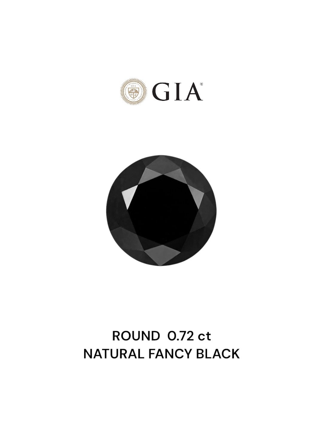 0.72 ct Round diamond