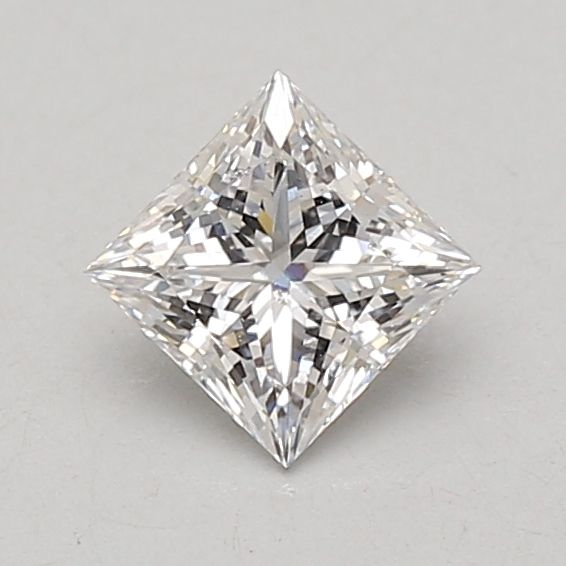 0.74 ct lab-grown Princess Diamond