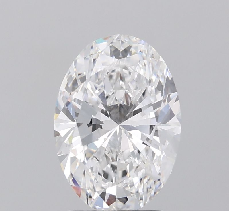 2.01 ct. oval Lab Grown Diamond front image