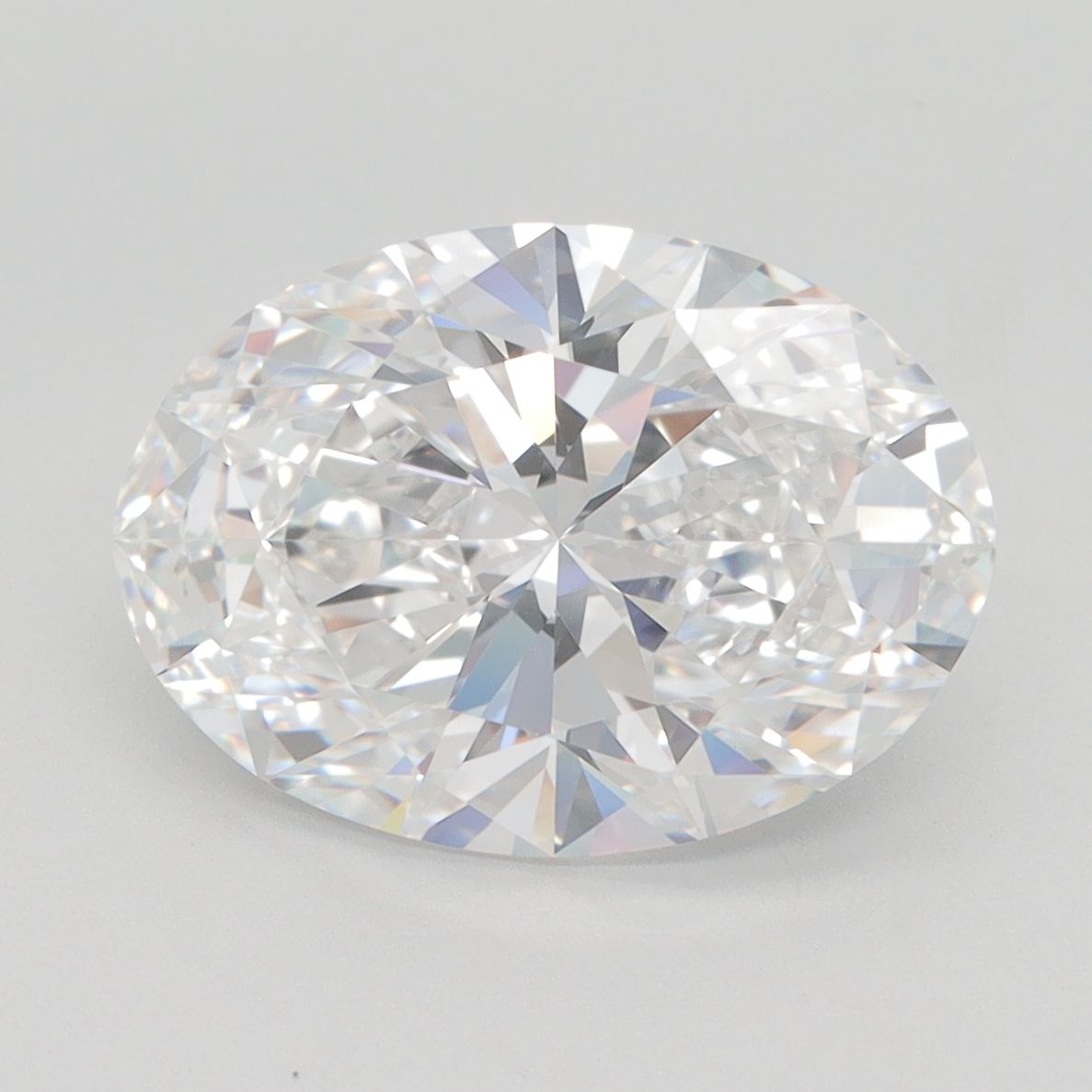 4.02 ct. oval Lab Grown Diamond front image