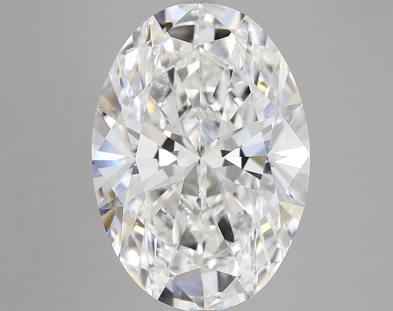 9.06 ct. oval Lab Grown Diamond front image