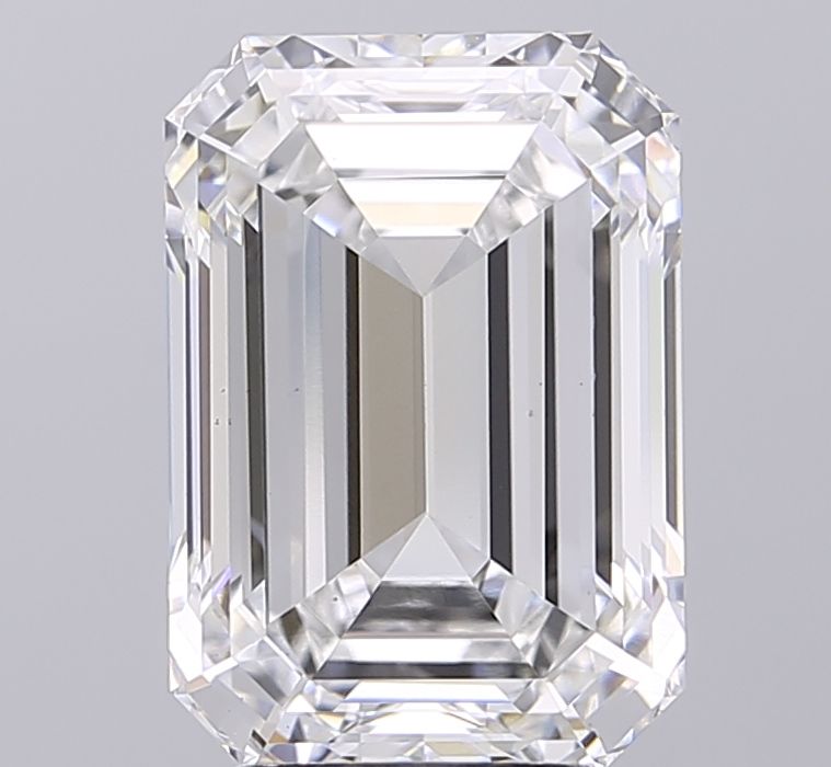 5.05 ct. emerald Lab Grown Diamond front image