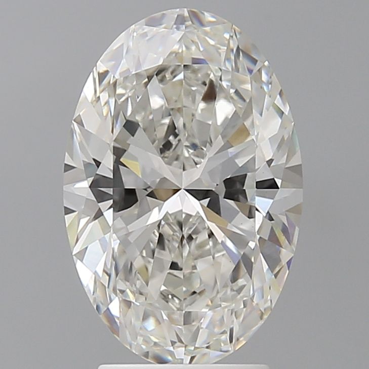 3.52 ct. oval Lab Grown Diamond front image