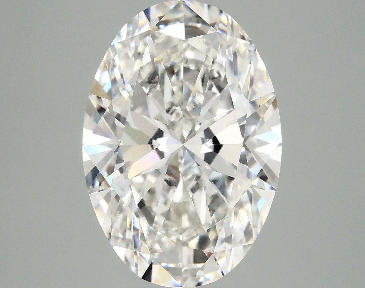 5.00 ct. oval Lab Grown Diamond front image