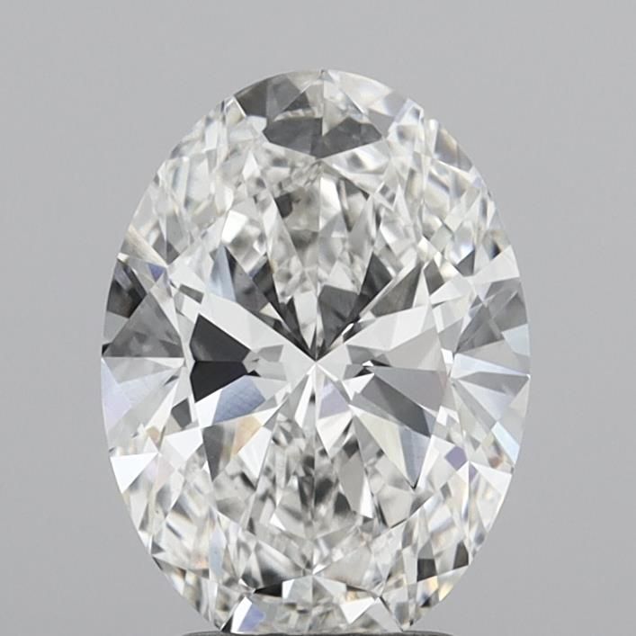 2.56 ct. oval Lab Grown Diamond front image